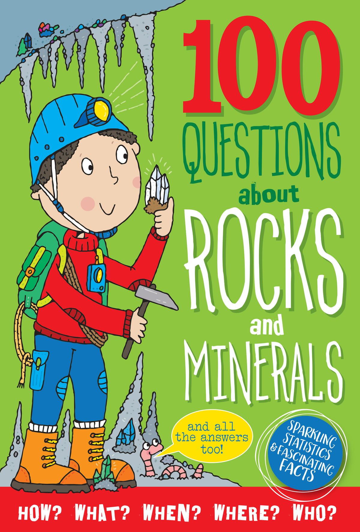 Peter Pauper Press - 100 Questions about Rocks and Minerals - Ages 7+
