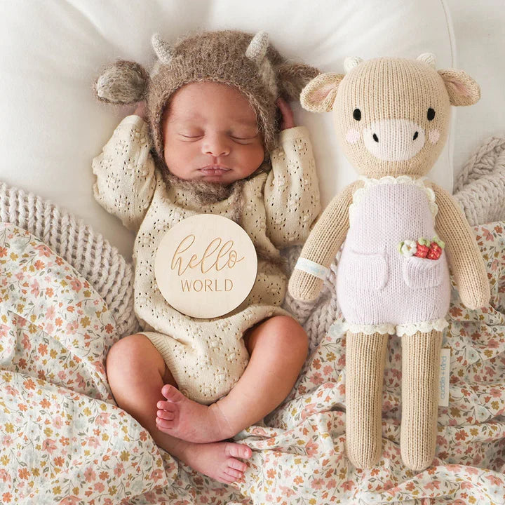 Ava the cow (lavender) | Cuddle + Kind