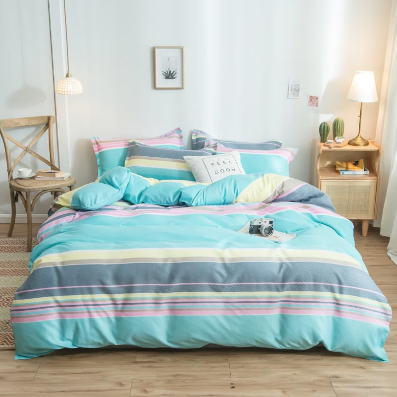 Floral Cotton Duvet Cover Set