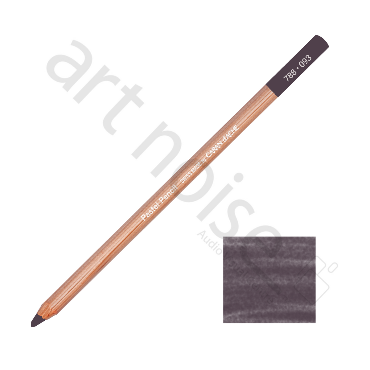 Caran d'Ache - Pastel Pencil - Black, White and Greys