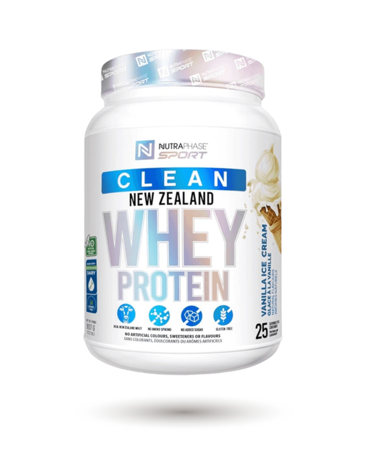 NutraPhase Clean New Zealand Whey Protein Powder