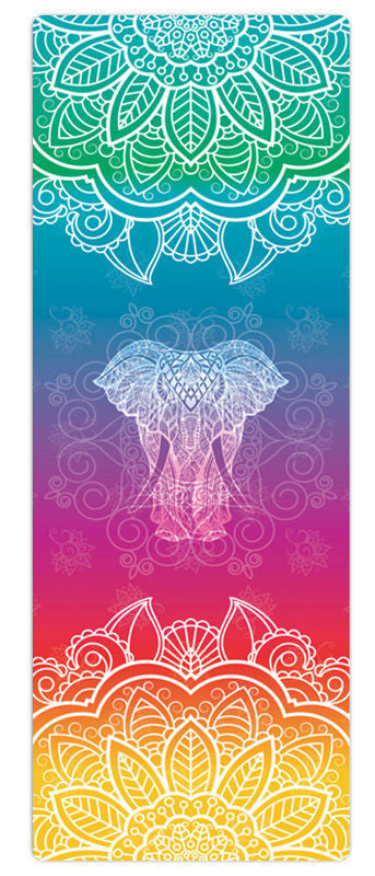Non-Slip Yoga Mat – Rubber Fitness Exercise Mat