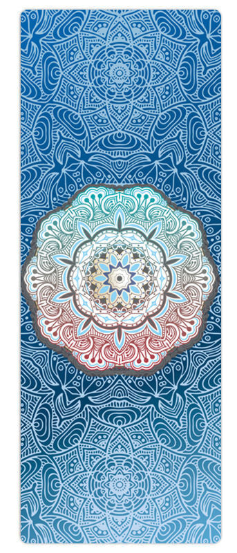 Non-Slip Yoga Mat – Rubber Fitness Exercise Mat