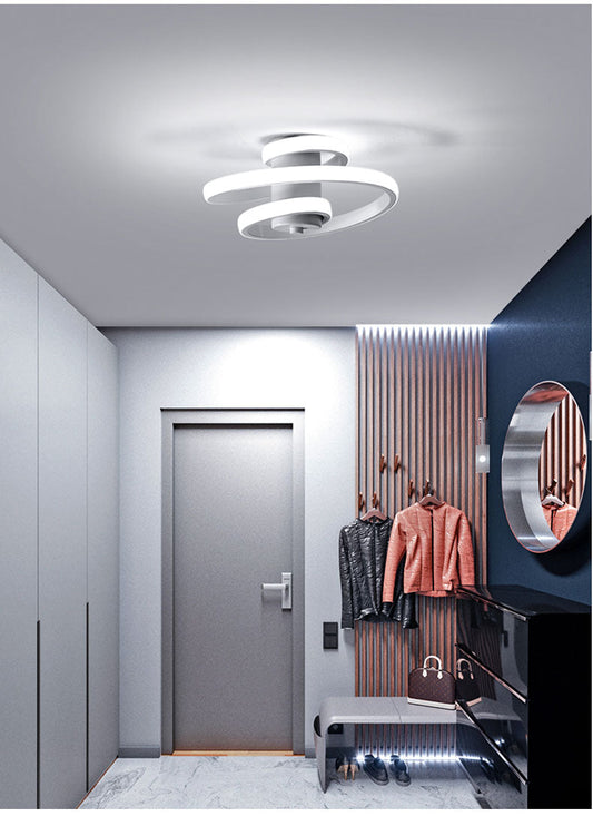 Simple and Modern Metal LED Ceiling Light
