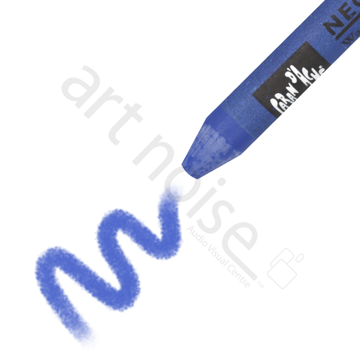 Caran d'Ache - Classic Neocolor II Water Soluble Wax Crayon - Blues and Greens