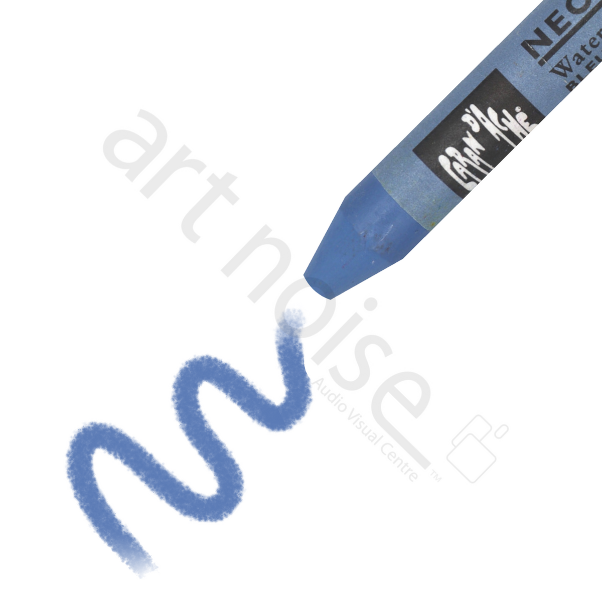 Caran d'Ache - Classic Neocolor II Water Soluble Wax Crayon - Blues and Greens