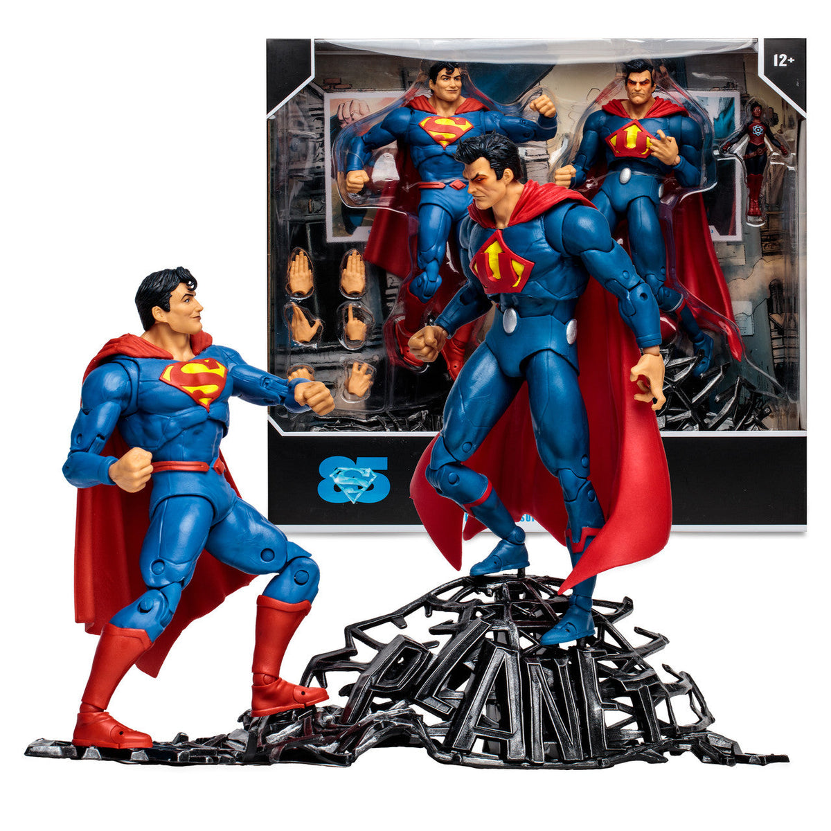 McFarlane - Superman vs Superman of Earth-3 w/Atomica - DC Multiverse 7" Figures 2-Pack
