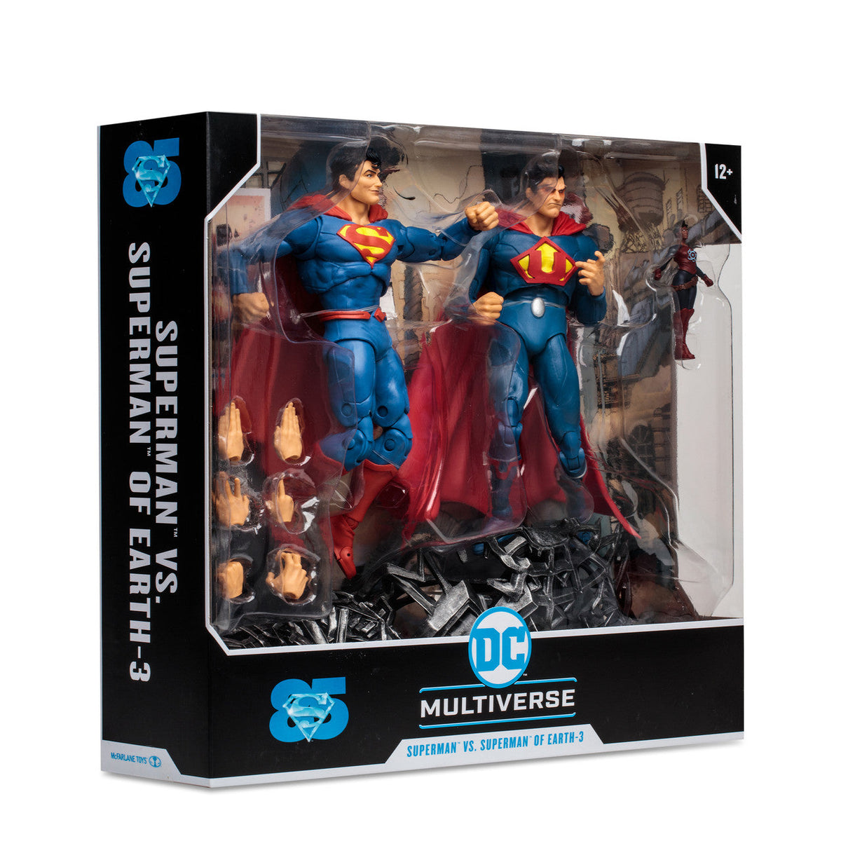 McFarlane - Superman vs Superman of Earth-3 w/Atomica - DC Multiverse 7" Figures 2-Pack