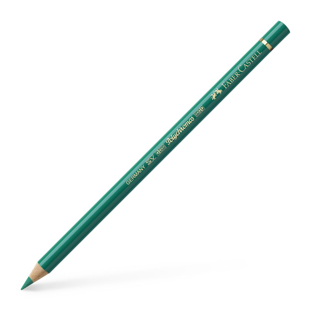 Faber-Castell - Polychromos - Individual Pencil - Greens and Turquoises