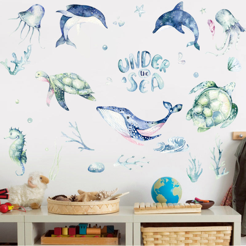 Under The Sea Kids Wall Decal Stickers