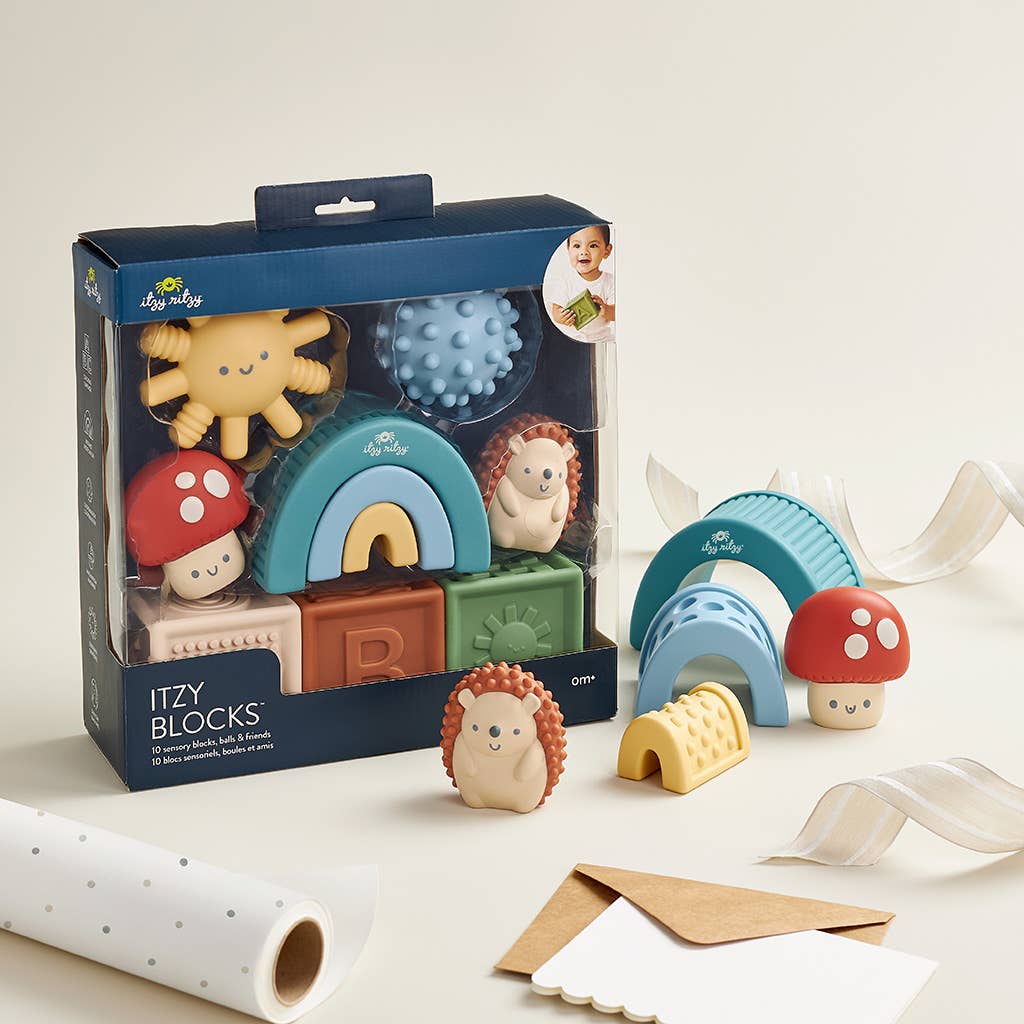 Itzy Ritzy Canada - ITZY BLOCKS™ Sensory Block Set - Ages 1–2
