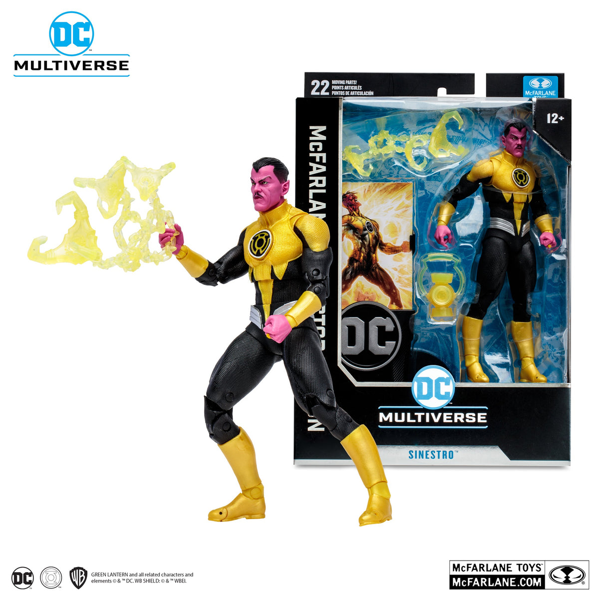 McFarlane Toys - Sinestro Corps Wars DC Multiverse Collector Edition Sinestro