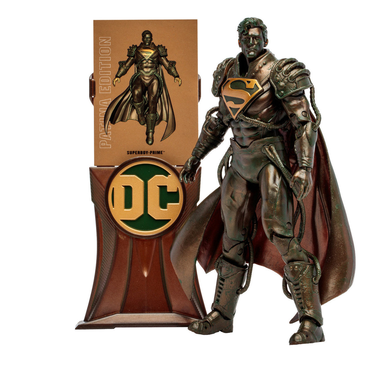 McFarlane Toys - Superboy-Prime - Infinite Crisis - Patina Edition Gold - Exclusive