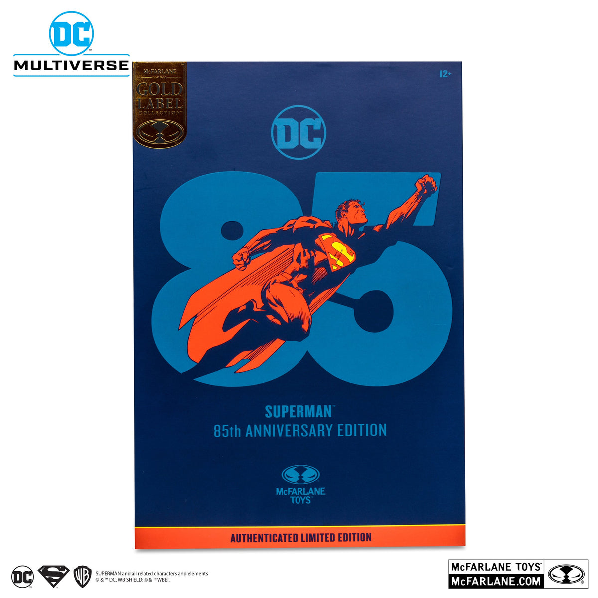 SUPERMAN 85TH ANNIVERSARY (GOLD LABEL) SDCC EXCLUSIVE