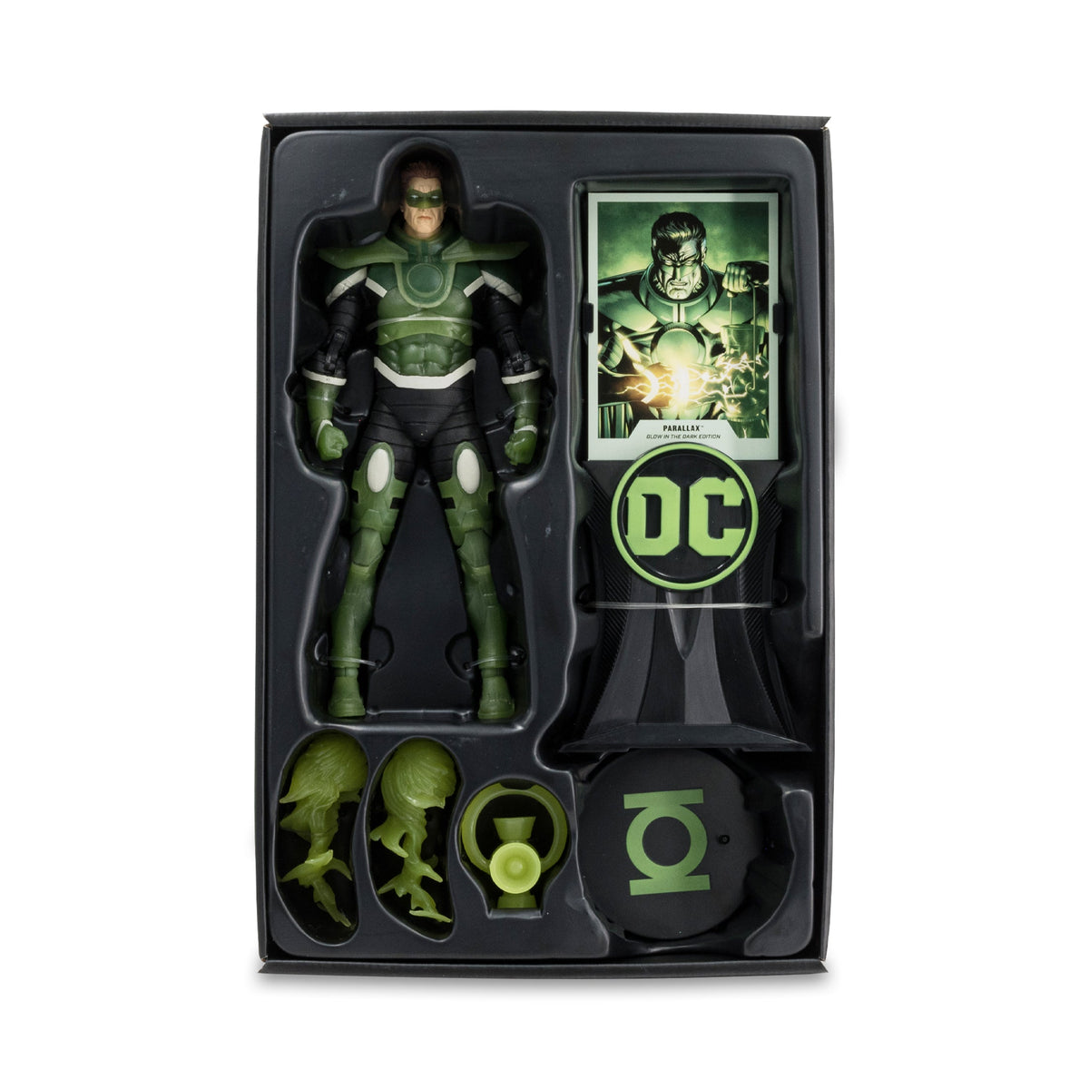 DC MULTIVERSE - HAL JORDAN PARALLAX - GITD - GOLD LABEL - Exclusive