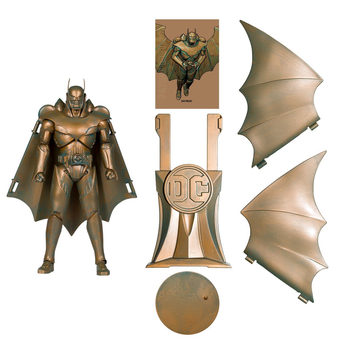 DC Multiverse Armored Batman (Kingdom Come) - Patina Edition Gold Label