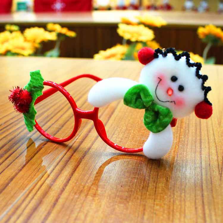 Christmas Party Glasses – Festive Holiday Photo Props, 5 Fun Styles