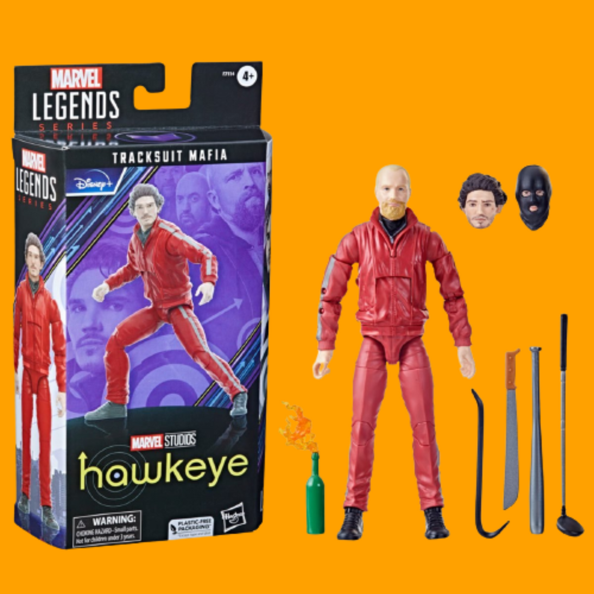 Hawkeye Marvel Legends Tracksuit Mafia  - Exclusive