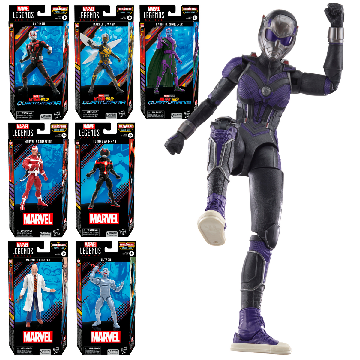 Marvel Legends Ant-Man and the Wasp: Quantumania WAVE - CASSIE LANG BAF