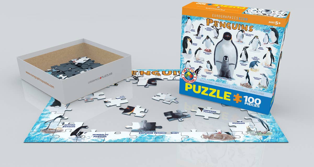Eurographics Penguins 100-Piece Puzzle - Ages 5+