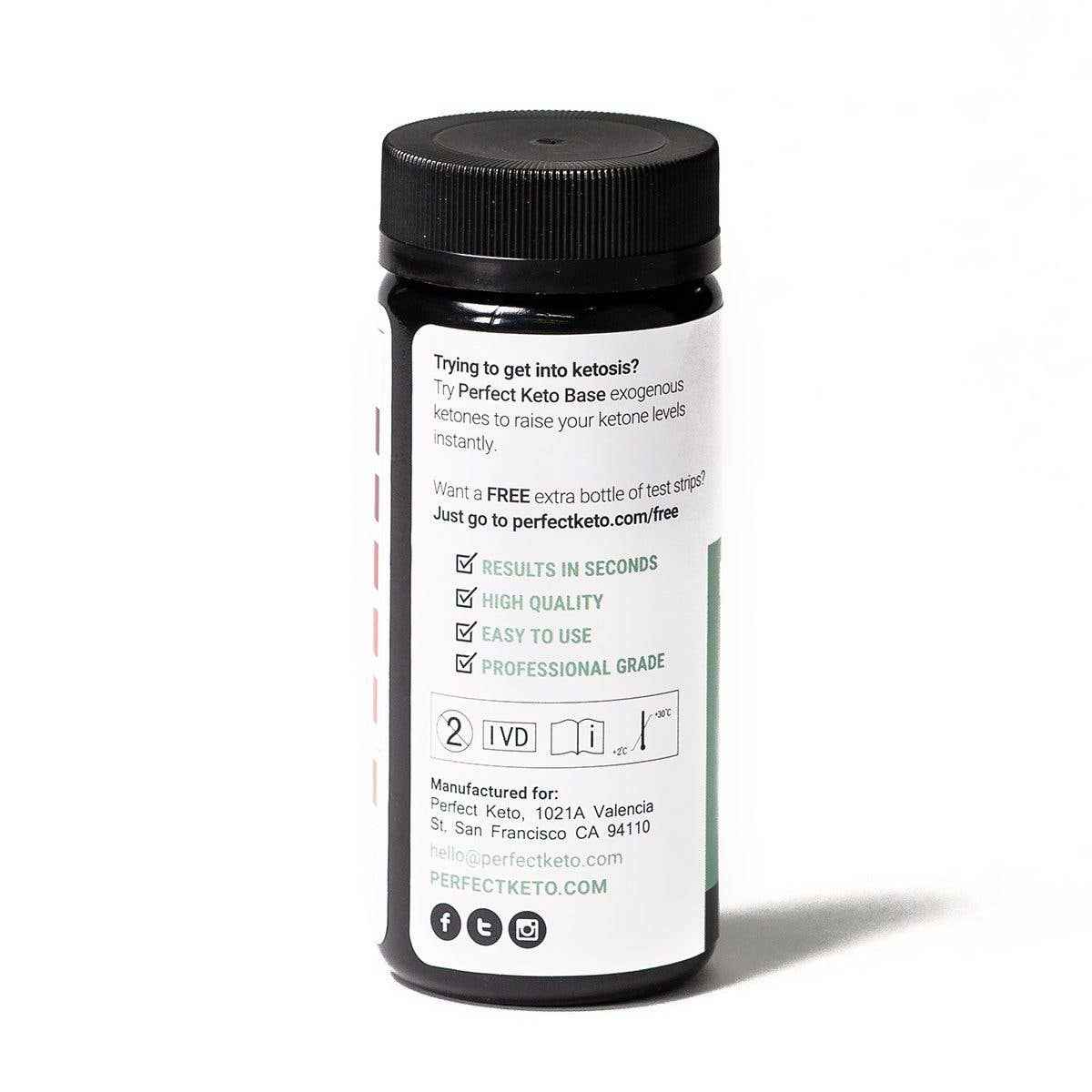 Perfect Keto Ketone Test Strips