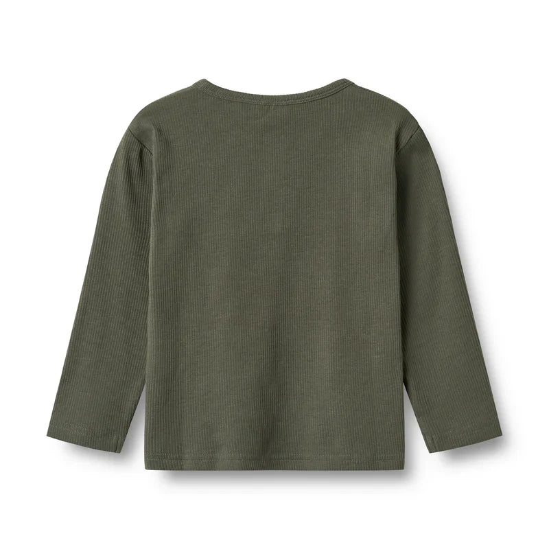 Long Sleeve Morris T | Winter Forest | Wheat Kids