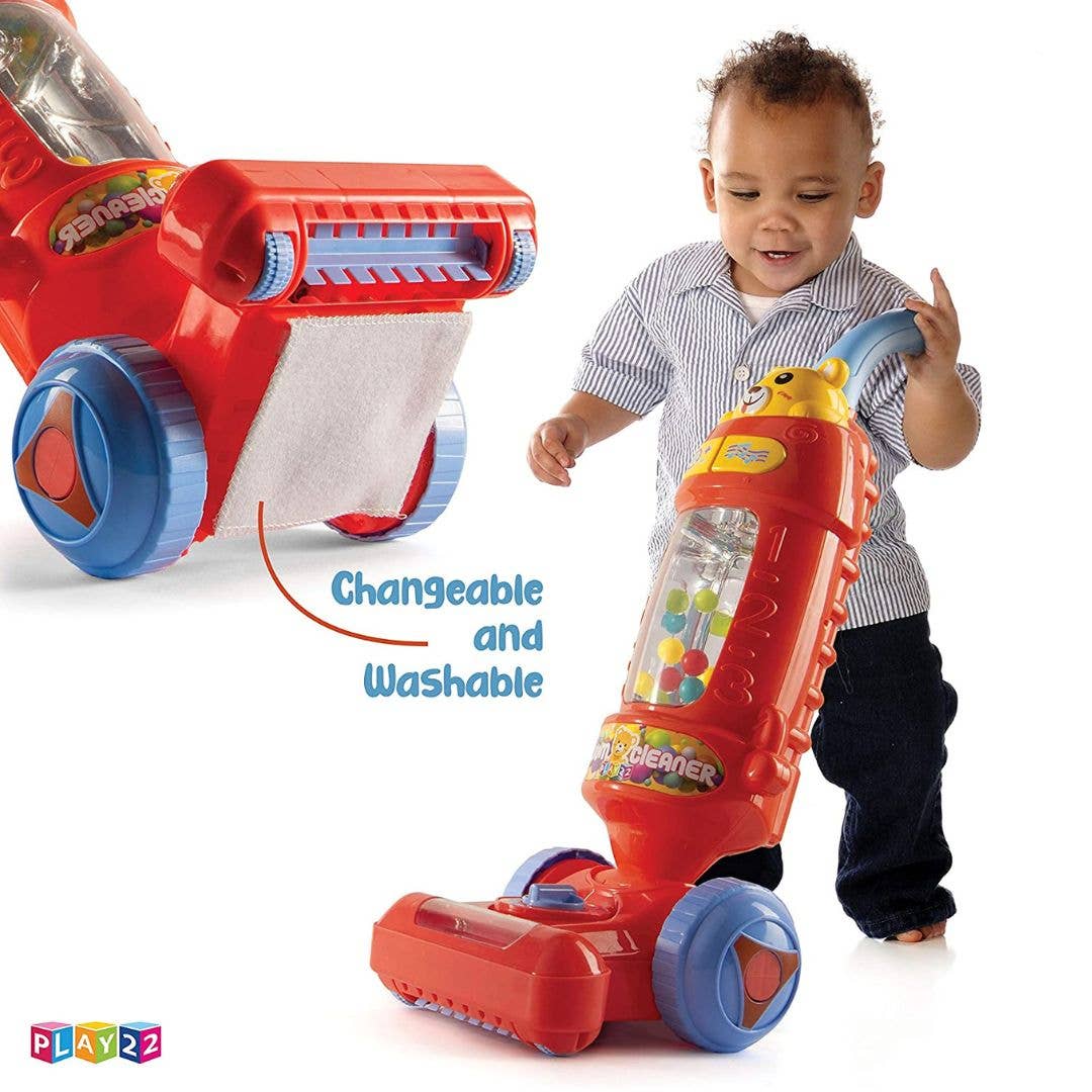 Play22 - Kids Vacuum Cleaner Toy for Toddler with Lights & Sounds - Ages 3+