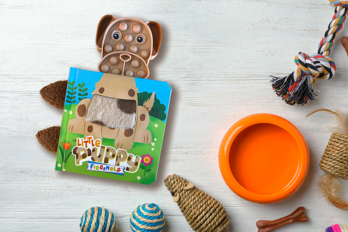 Little Hippo Books - Little Puppy - Your Sensory Fidget Friend - Ages 1+