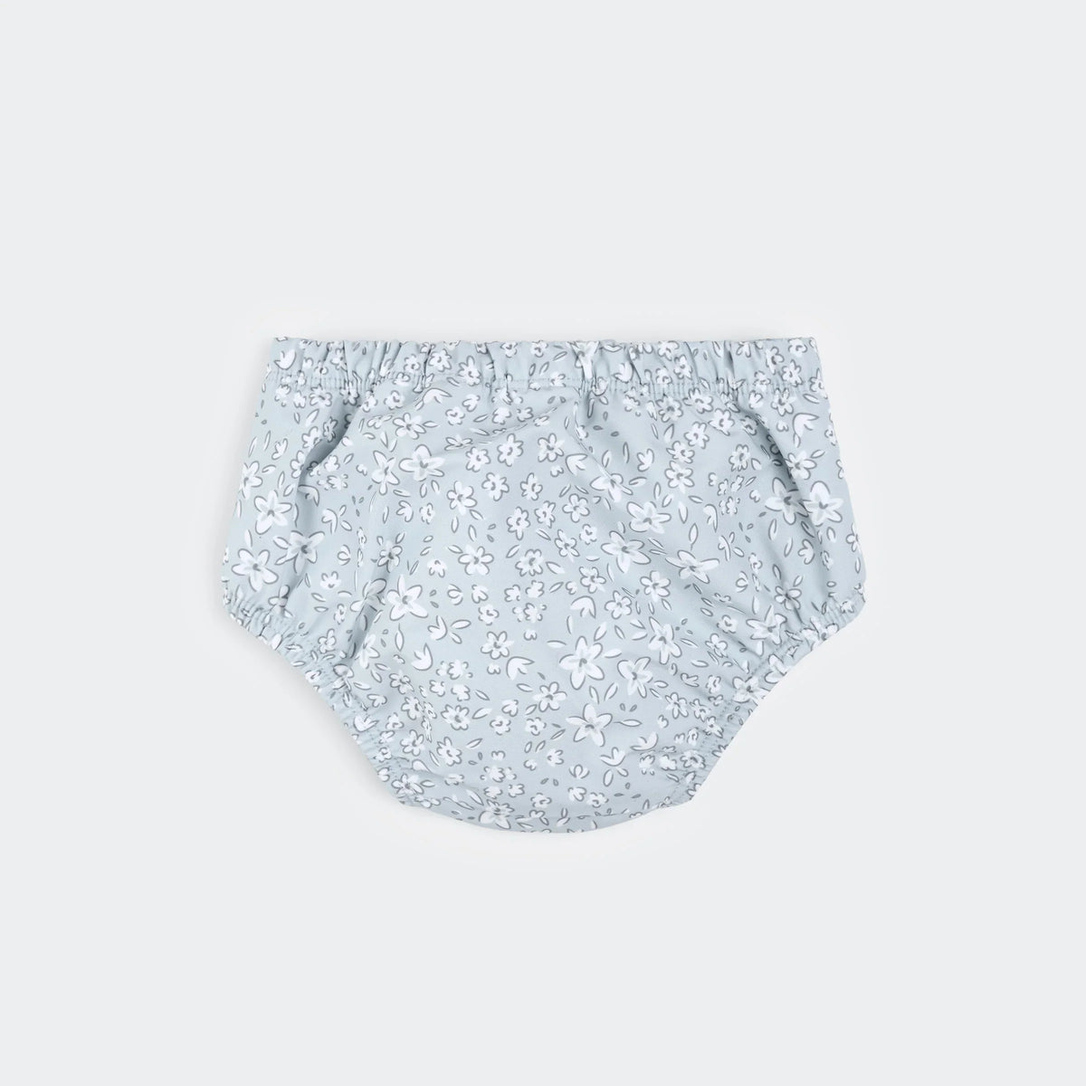 Swim Diaper | Vintage Floral on Powder Blue | Petit Lem