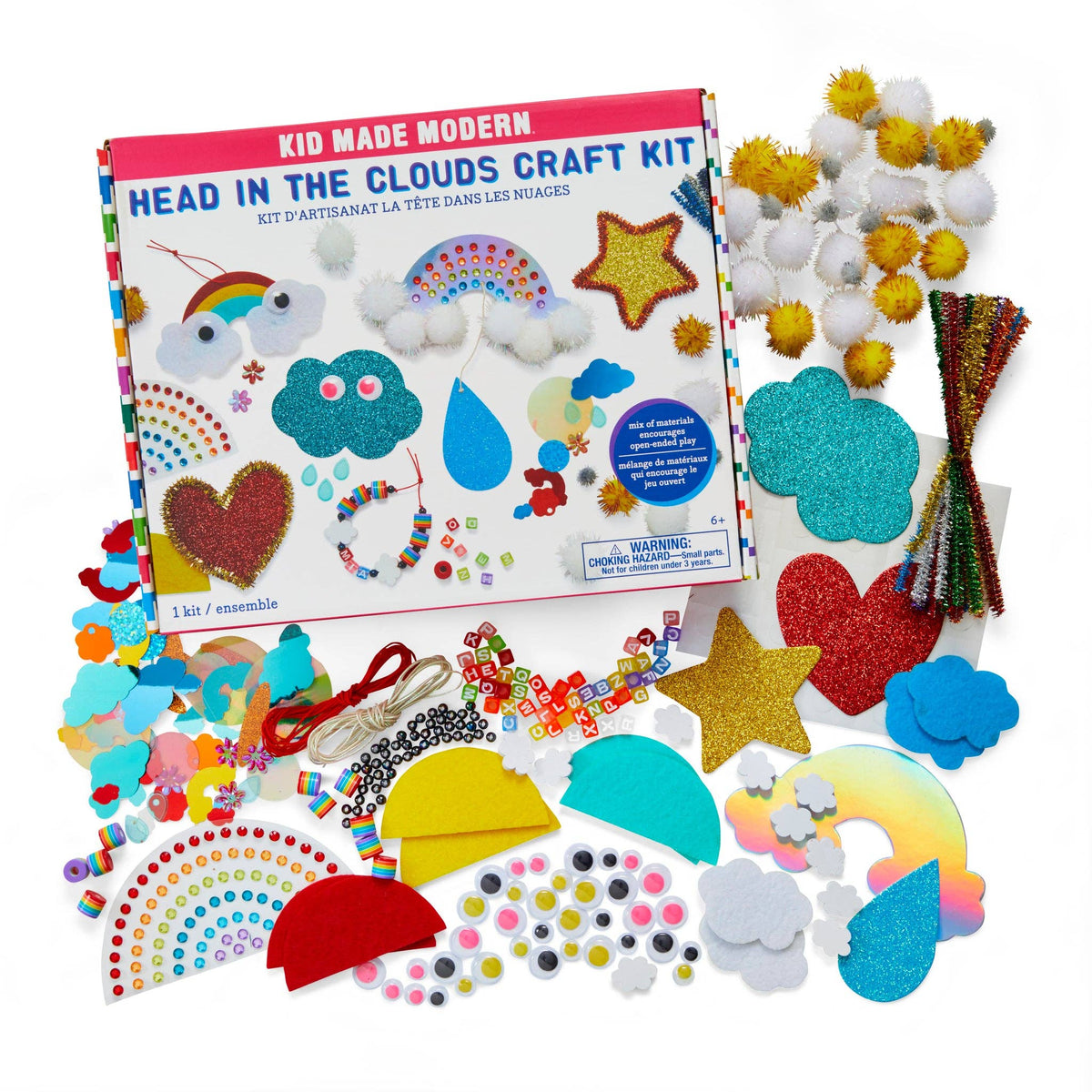 Kid Made Modern - Head in the Clouds Craft Kit - Ages 6+