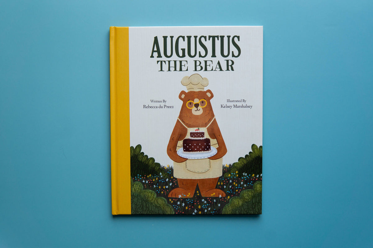 Brown Paper Fox - Augustus the Bear - Hardcover Picture Book - Canadian Publisher - Ages 3–8