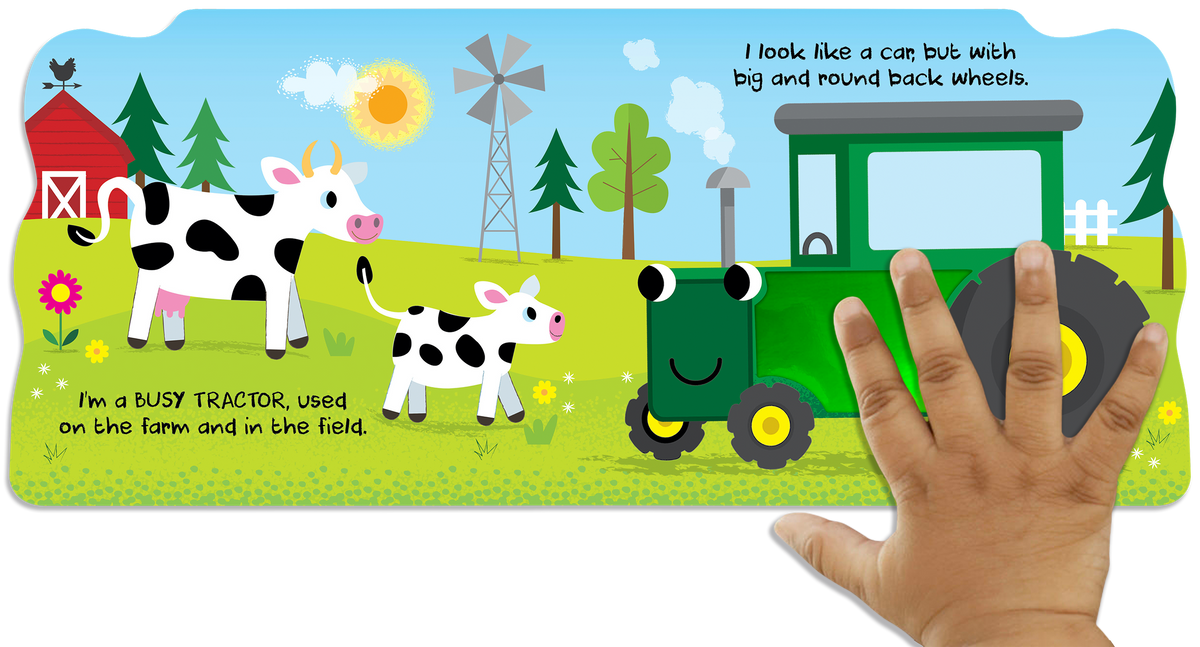 Little Hippo Books - Busy Tractor - Ages 0+