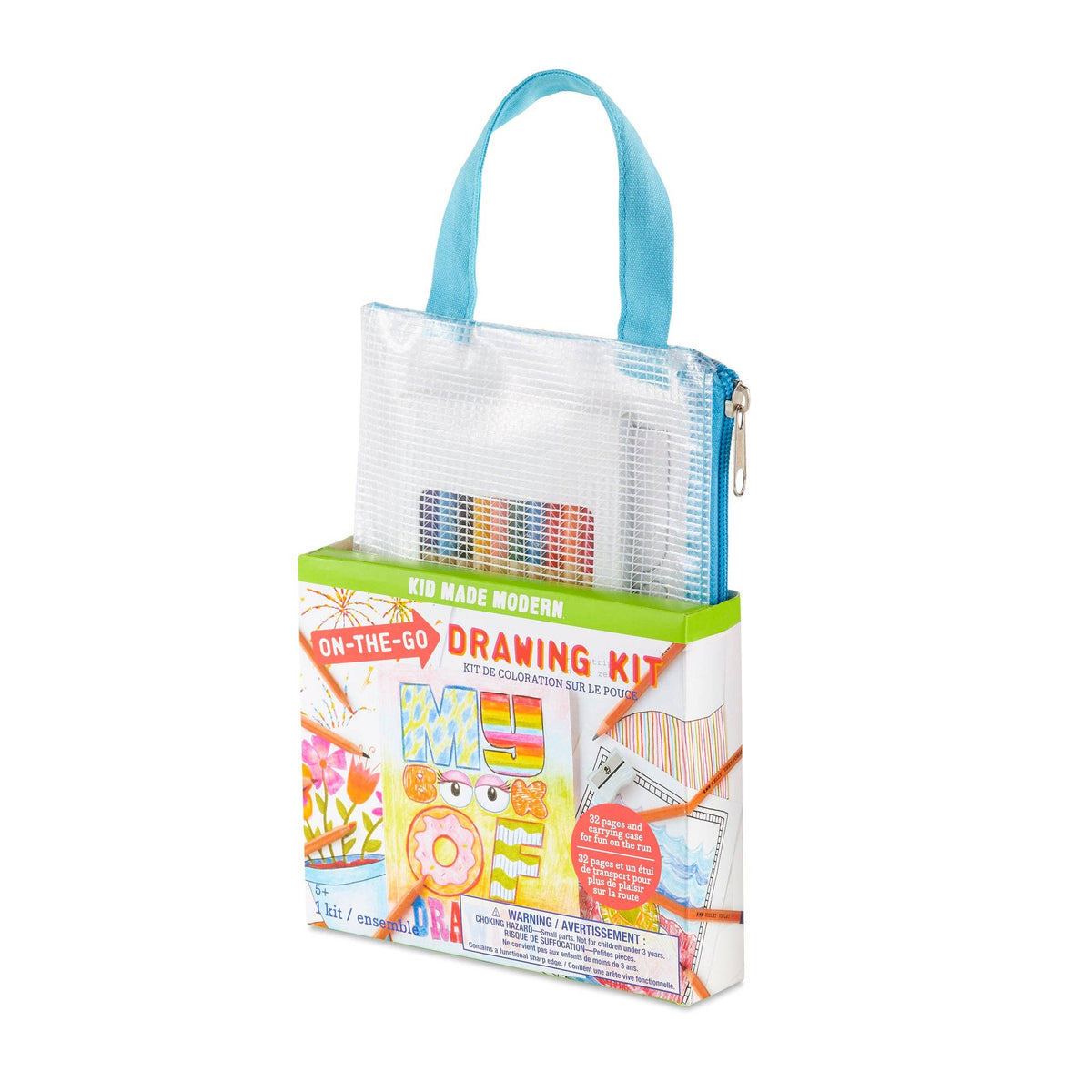 Kid Made Modern - On-The-Go Drawing Kit - Ages 5+