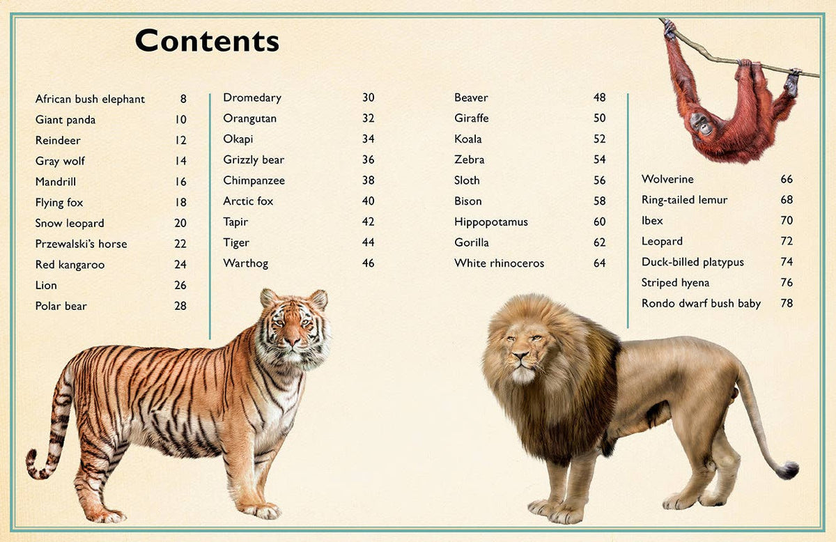 Insight Editions - The Magnificent Book of Animals - Ages 6+