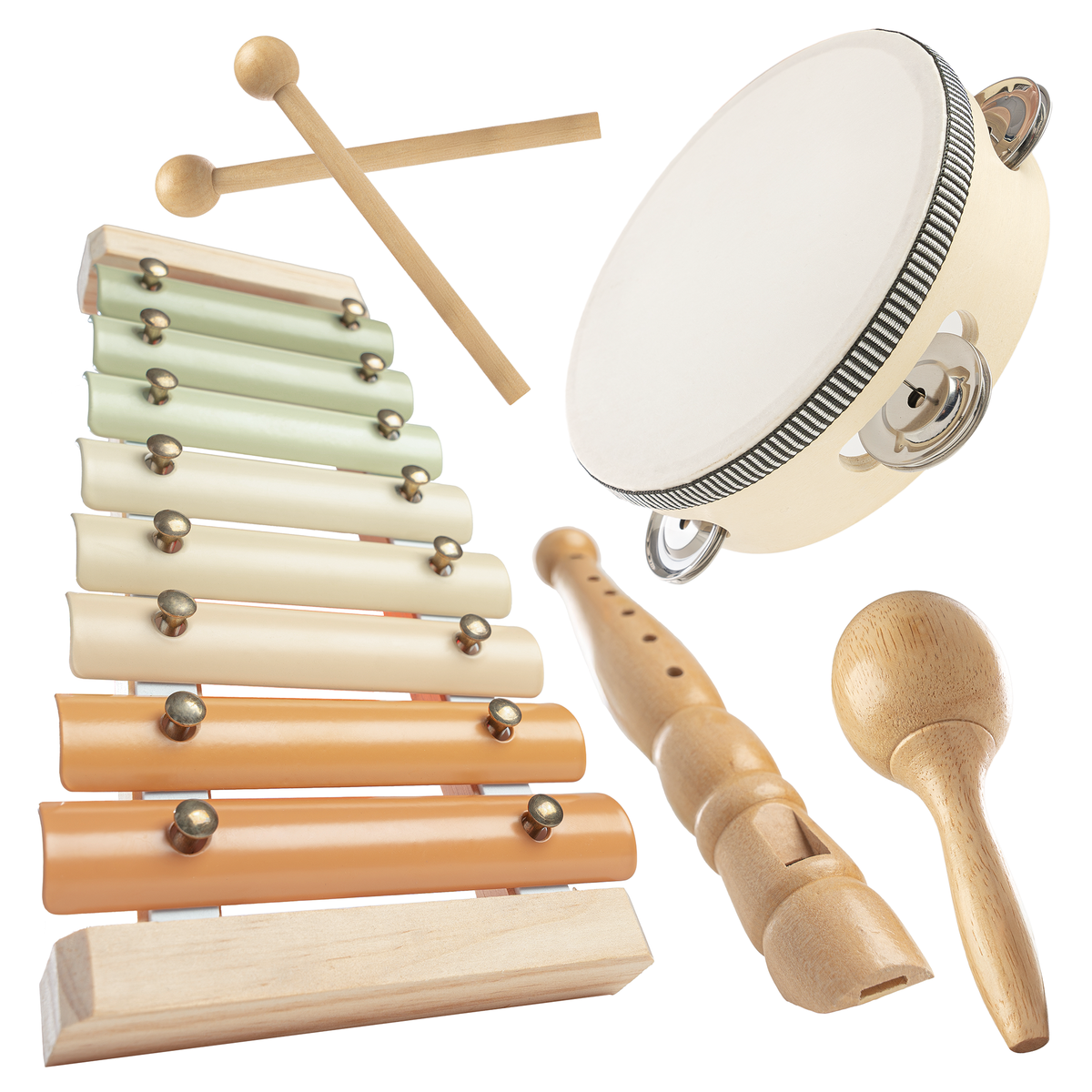 Comfy Cubs - 4-Piece Kids Musical Instruments - Ages 2+