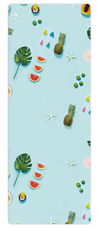 Non-Slip Yoga Mat – Rubber Fitness Exercise Mat