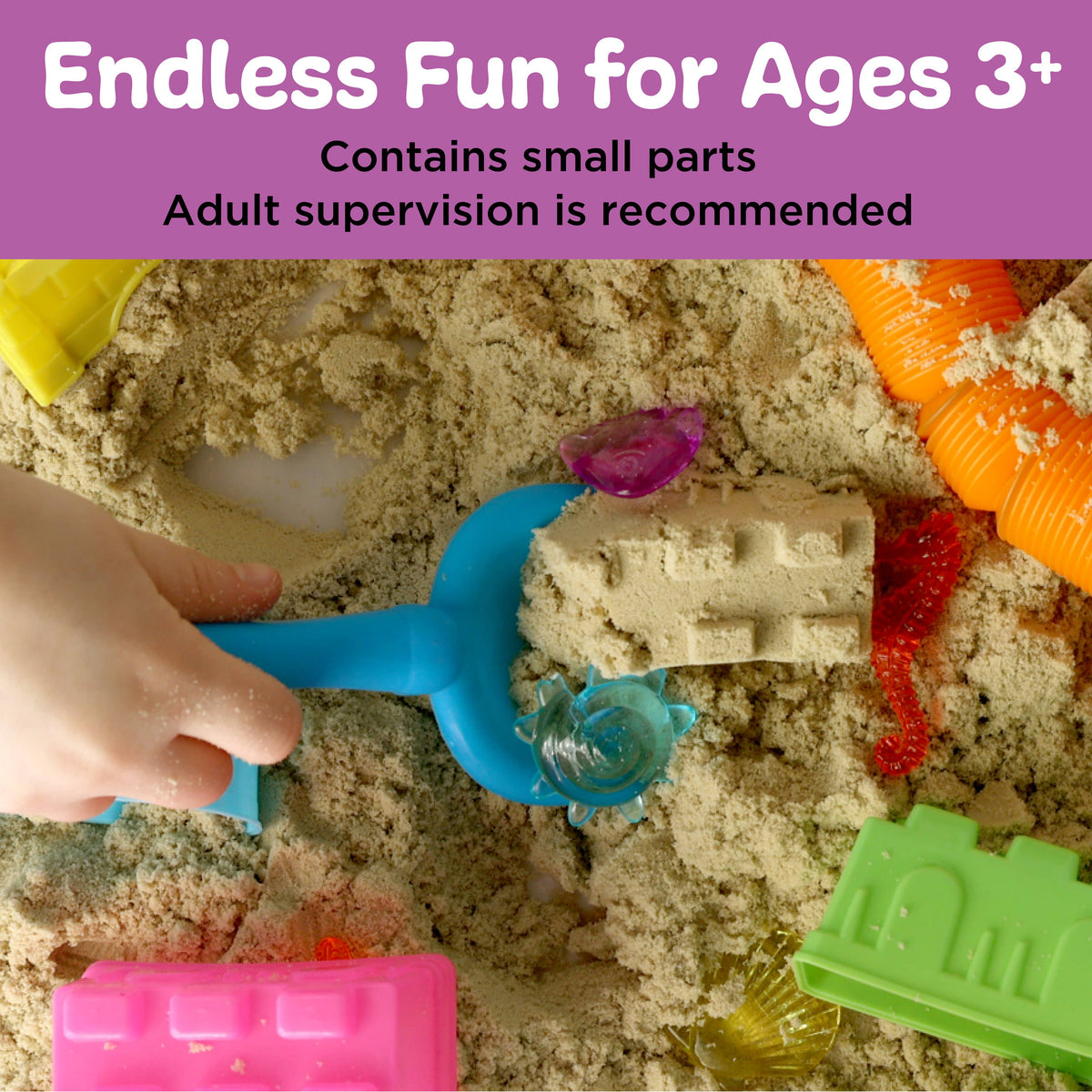 Faber-Castell / Creativity for Kids - Sensory Bin Beach Activity Bin - Ages 3+