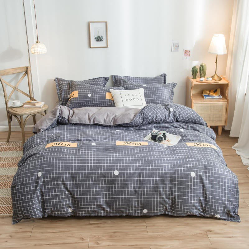 Floral Cotton Duvet Cover Set