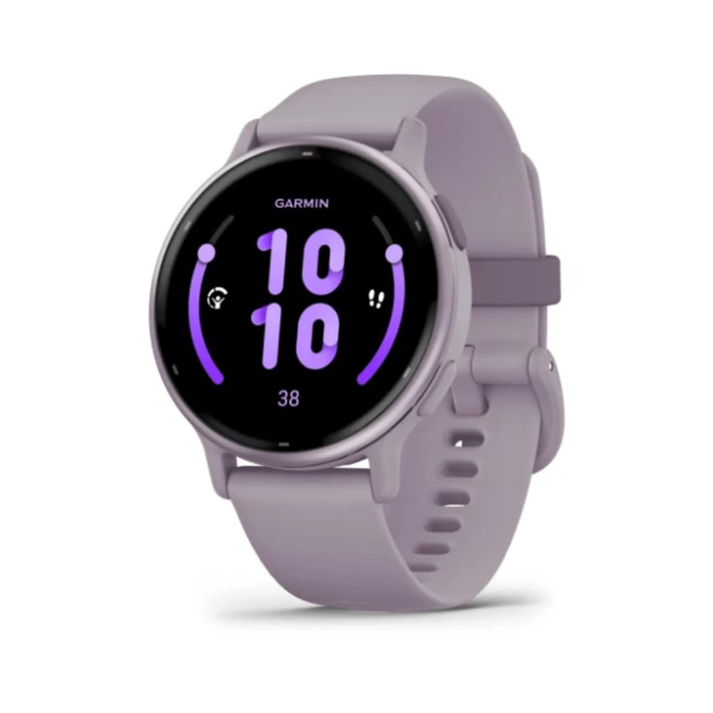 Garmin vívoactive 5, Health and Fitness GPS Smartwatch, AMOLED Display, Up to 11 Days of Battery, Orchid 🍁 All In One Marketplace Canada