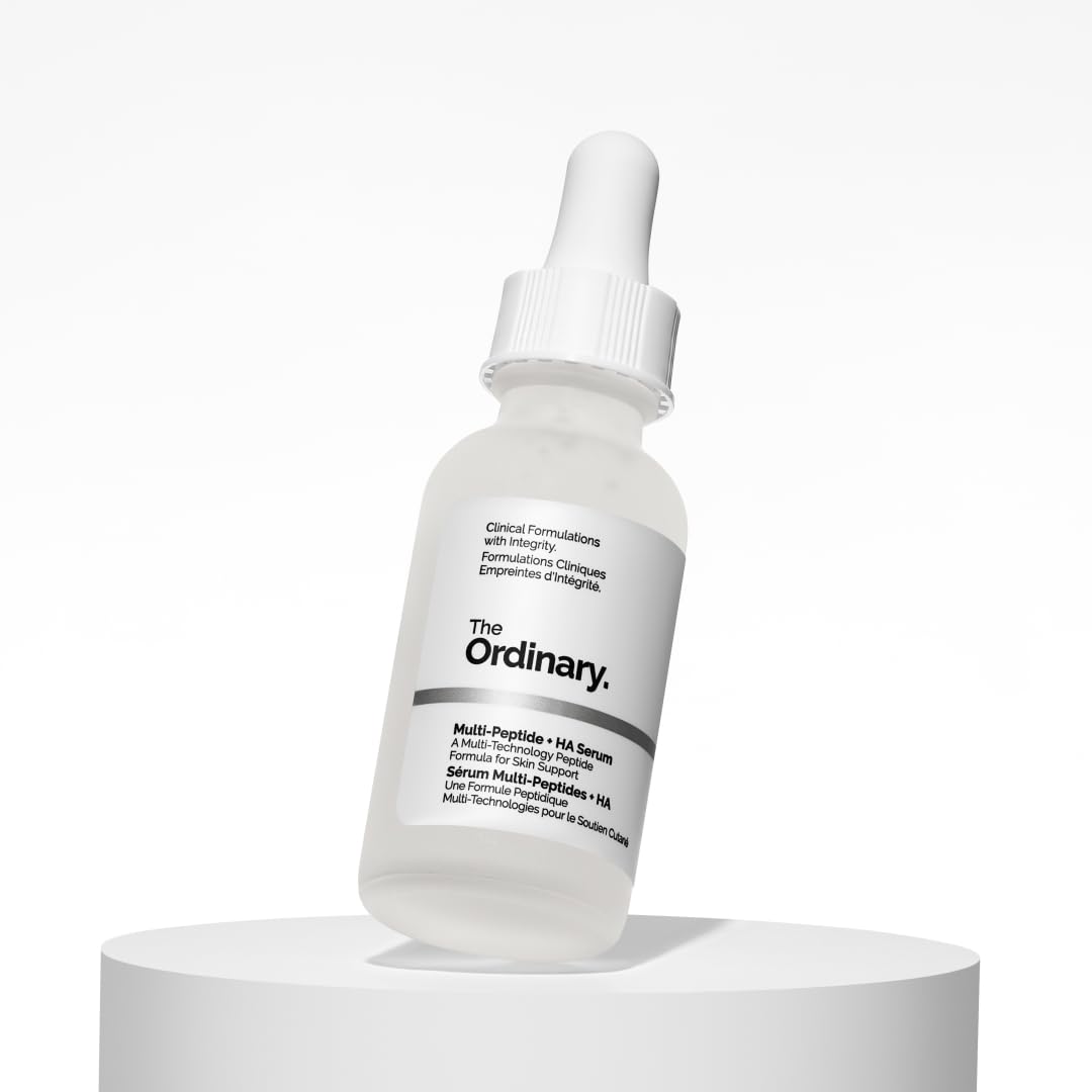 The Ordinary Multi-Peptide + Hyaluronic Acid, Anti-Aging Peptide Serum for Crow’s Feet, Elasticity & Firmness, 30 ml 🍁 All In One Marketplace Canada