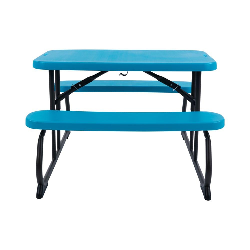 Lifetime Children's Outdoor Picnic Table in Glacier Blue 🍁 All In One Marketplace Canada