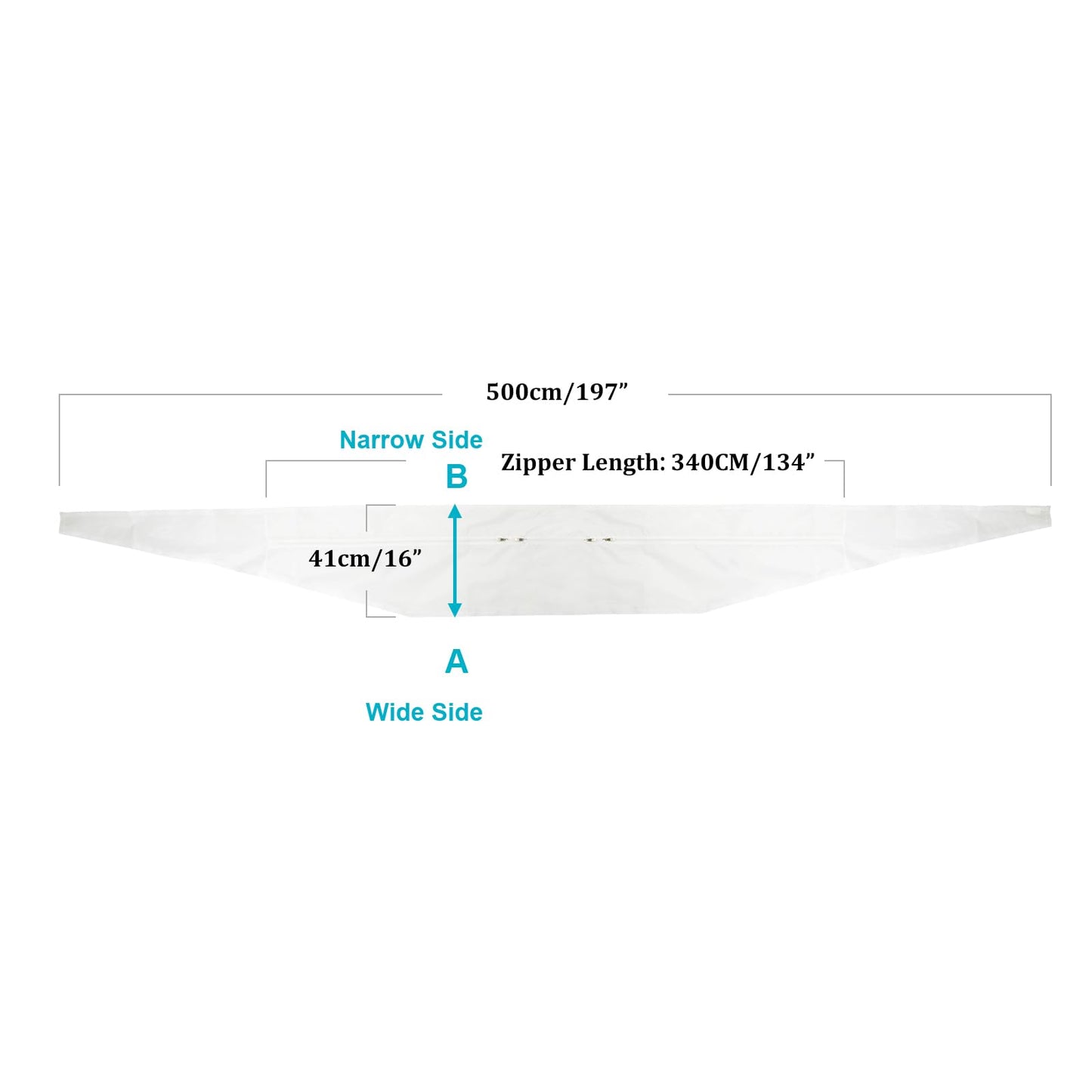 HOOMEE 500CM|196“ Universal Window Seal for Portable Air Conditioner And Tumble Dryer 🍁 All In One Marketplace Canada