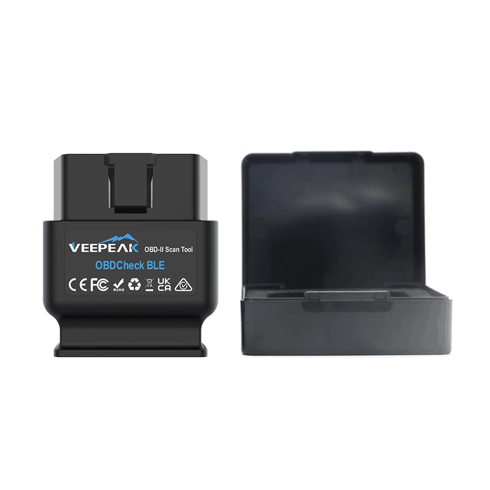 VEEPEAK OBDCheck BLE Bluetooth OBD2 Scanner Car OBD II Diagnostic Scan Tool Check Engine Code Reader for iOS and Android 🍁 All In One Marketplace Canada