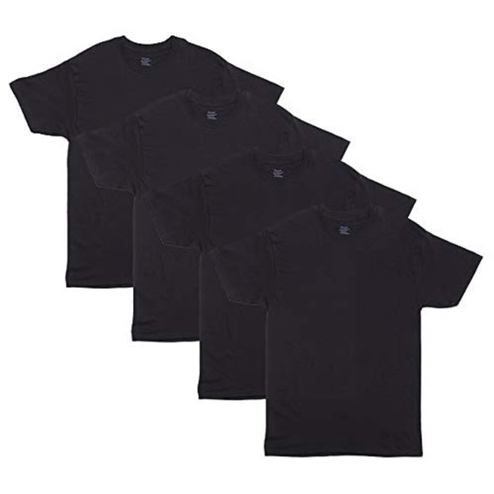 Hanes Men's 4 Pack FreshIQ Crewneck Undershirt, Assorted, Small 🍁 All In One Marketplace Canada