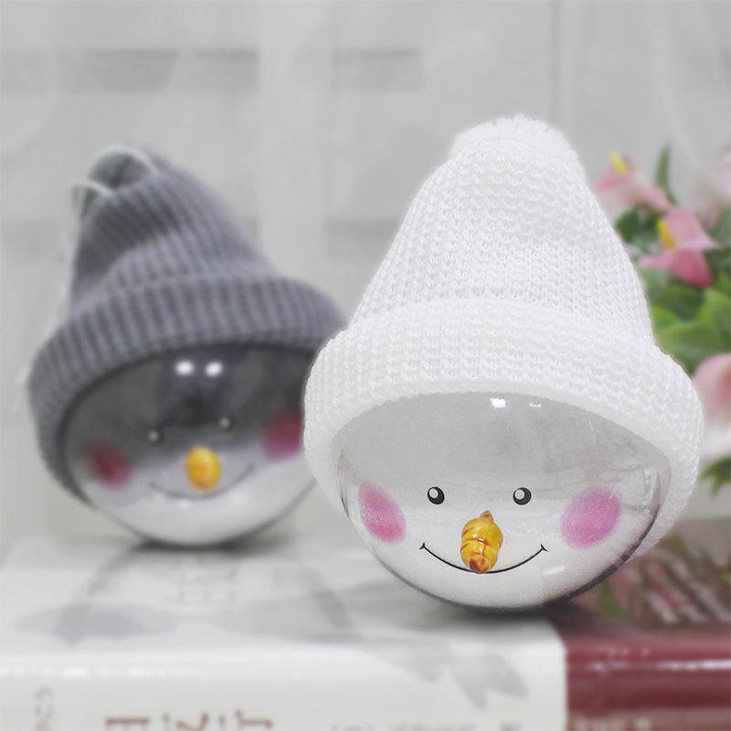 Snowman Christmas Ball Ornaments