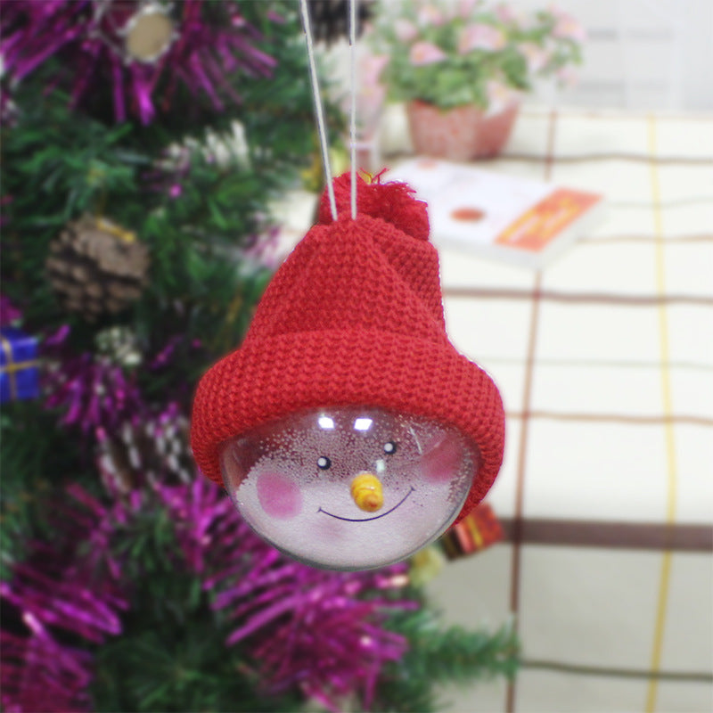 Snowman Christmas Ball Ornaments