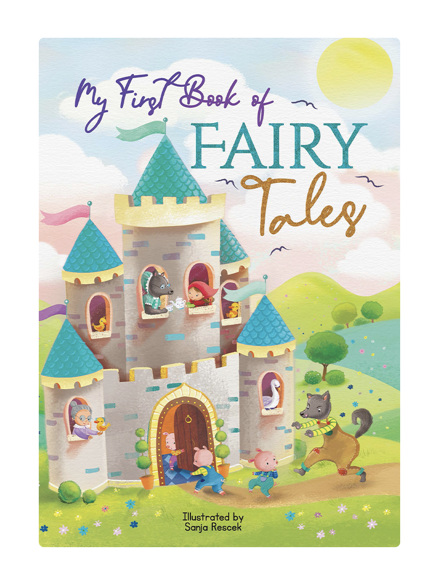 Little Hippo Books - My First Book of Fairy Tales - Children's Padded Board Book - Ages 0–5