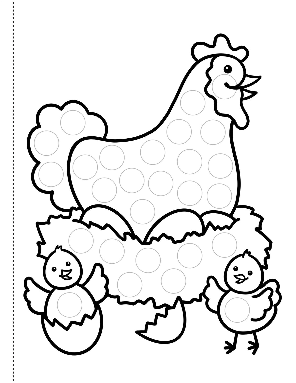Peter Pauper Press - My First Dot Markers Coloring Book! Animals - Ages 3+
