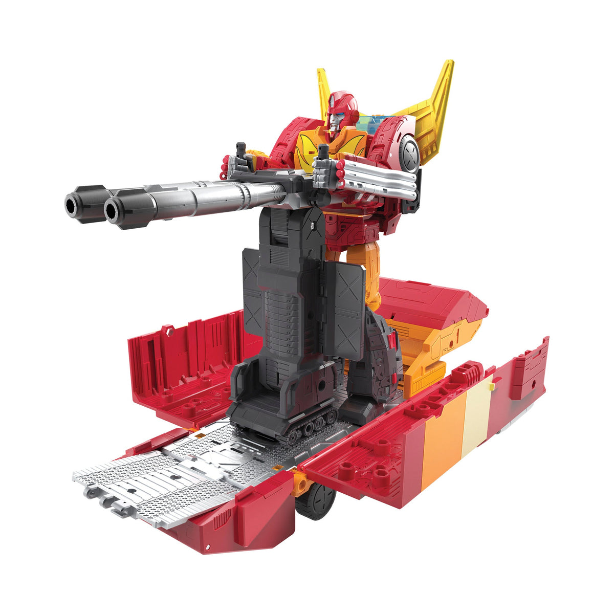 Transformers Toys Generations War for Cybertron: Kingdom Commander WFC-K29 Rodimus Prime with Trailer Action Figure,