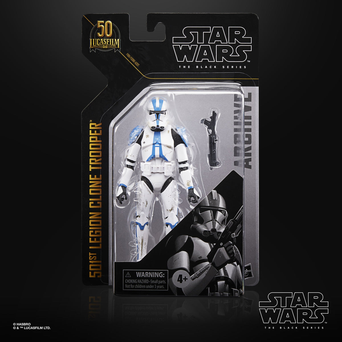 Star Wars The Black Series Archive 501st Legion Clone Trooper 501 The Clone Wars